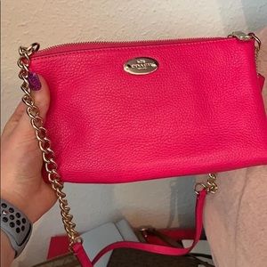 Pink coach purse NEW